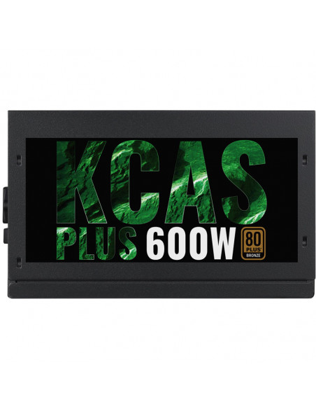 Aerocool Fuente de alimentación KCAS PLUS 80 PLUS Bronce - 600W casemod.es