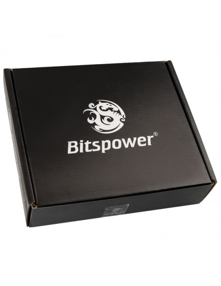 BitsPower Monoblock para ASUS ROG Maximus XI Extreme DRGB Níquel - Acrílico casemod.es