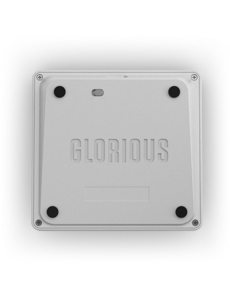 Glorious Teclado numérico inalámbrico GMMK - Fox Switches, gris/blanco casemod.es