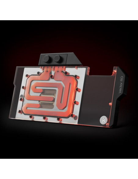 EK Water Blocks EK-Quantum Vector Red Devil RX 6800/6900 D-RGB - Níquel + Acrílico