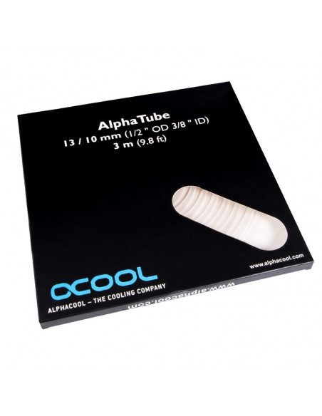 Alphacool AlphaTube Manguera HF 13/10mm - Ultra Clear 3 m casemod.es