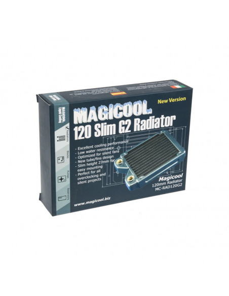 MagiCool Radiador delgado G2 16 FPI - 120 mm casemod.es