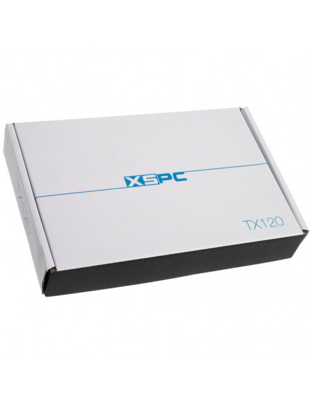 XSPC Radiador ultrafino TX120 - 120mm, blanco casemod.es