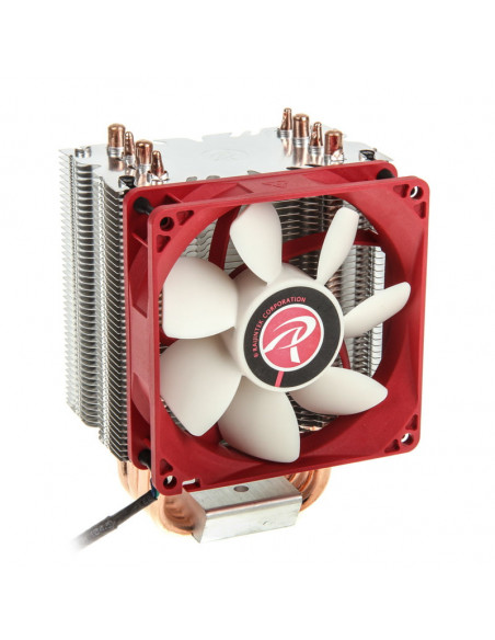 RAIJINTEK Enfriador de CPU Aidos Heatpipe, PWM - 92 mm casemod.es