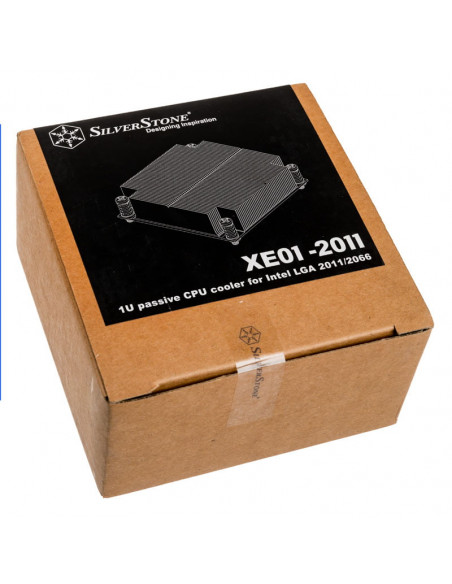 SilverStone SST-XE01-2011 - Refrigerador pasivo de CPU de xenón - Intel LGA2011/2066 casemod.es