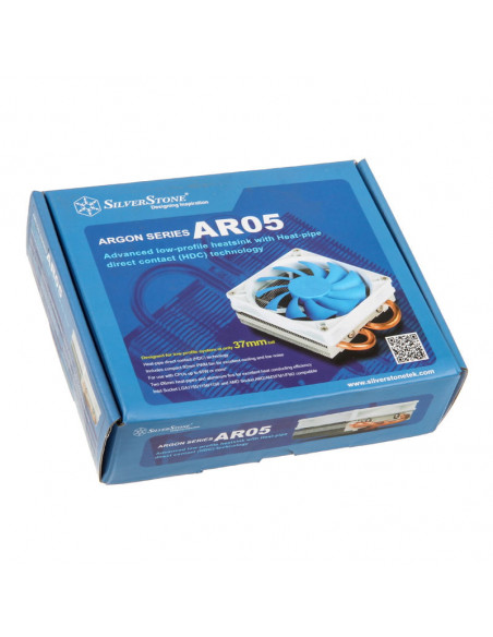 SilverStone Enfriador de CPU Argon SST-AR05 - 92 mm casemod.es