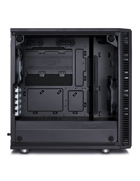Fractal Design Define Mini C Caja Micro-ATX de vidrio templado - Negro casemod.es