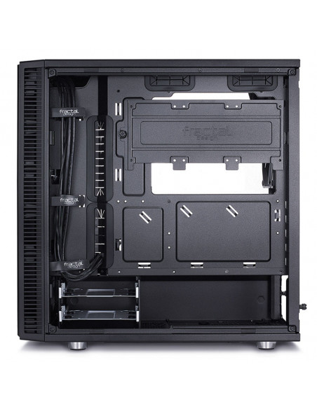 Fractal Design Define Mini C Caja Micro-ATX de vidrio templado - Negro casemod.es