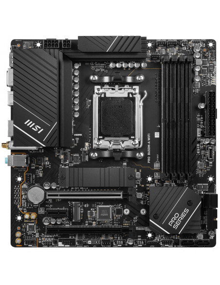 MSI Pro B650M-A WiFi, AMD B650 Mainboard - Socket AM5 casemod.es