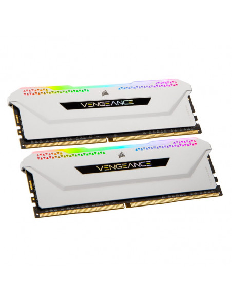 Corsair Vengeance RGB Pro SL, DDR4-3600, CL18 - Kit dual de 32 GB, blanco casemod.es