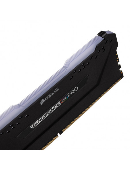 Corsair Vengeance RGB Pro negro, DDR4-3600, CL18 - Kit doble de 16 GB casemod.es