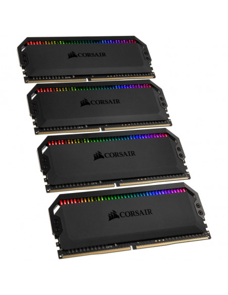 Corsair Dominator Platinum RGB, DDR4-3200, CL16 - Kit cuádruple de 32 GB para AMD Ryzen casemod.es