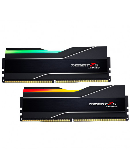 G.Skill Trident Z5 Neo RGB, DDR5-6000, CL32, AMD EXPO - Kit dual de 32 GB, negro casemod.es