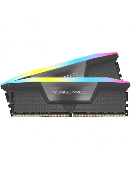 Corsair Vengeance RGB, DDR5-5600, CL40, AMD EXPO - Kit dual de 64 GB, gris casemod.es