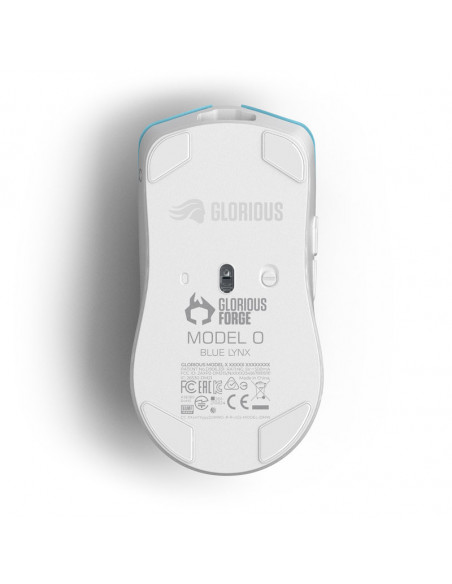 Glorious Ratón inalámbrico para juegos Model O Pro - Blue Lynx - Forge casemod.es