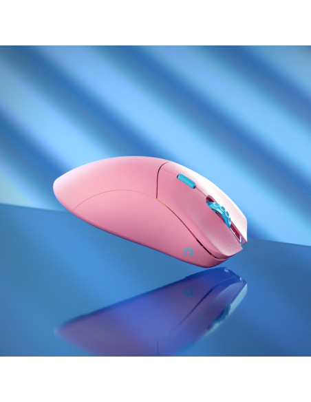 Glorious Ratón inalámbrico para juegos Model D PRO - Flamingo - Forg CASEMOD.ES