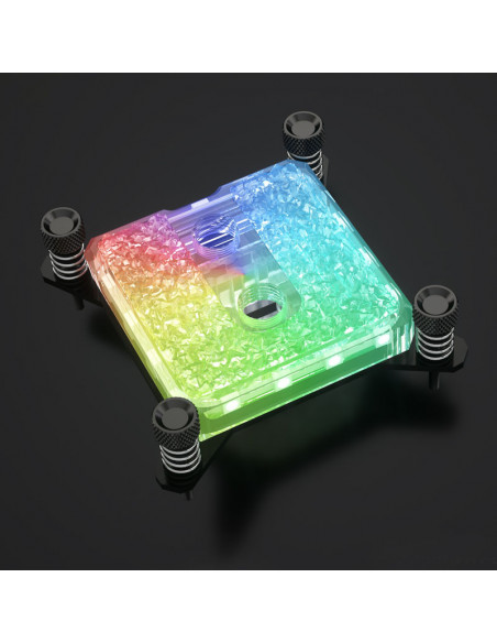 Barrow Enfriador de agua Icicle Intel RGB - Acrílico casemod.es
