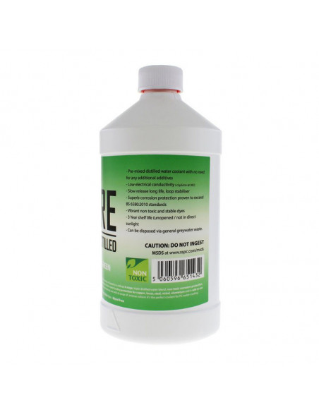 XSPC Refrigerante puro, 1 litro - verde, UV casemod.es