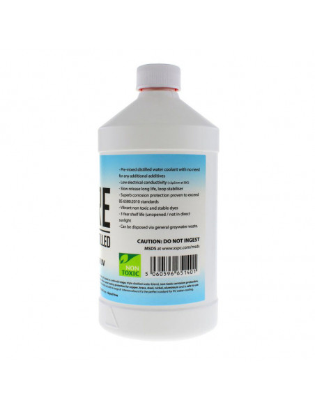 XSPC Refrigerante puro, 1 litro - transparente, UV casemod.es