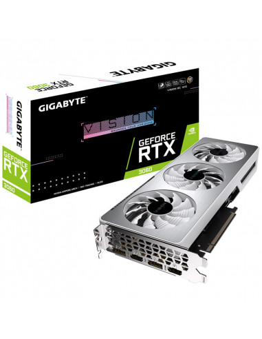Gigabyte GeForce RTX 3060 Vision OC 12G LHR, 12288 MB GDDR6 casemod.es