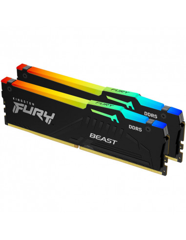 Kingston Fury Beast RGB EX, DDR5-5600, CL36, AMD EXPO - 32 GB Dual-Kit casemod.es