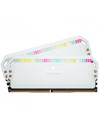 Corsair Dominator Platinum RGB, DDR5-5600, XMP 3.0, CL40 - Kit doble de 64 GB, blanco casemod.es