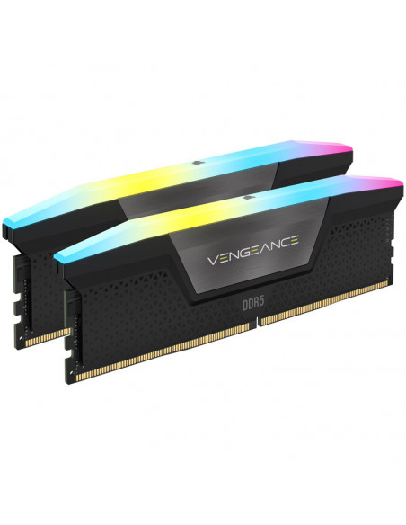 Corsair Vengeance RGB, DDR5-5600, XMP 3.0, CL36 - Kit doble de 64 GB, negro casemod.es