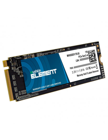 Mushkin Element NVMe SSD, PCIe 3.0 M.2 Tipo 2280 - 1TB casemod.es