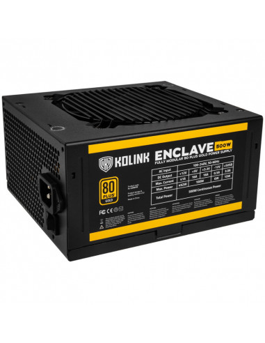 Kolink Enclave 80 PLUS Gold, modular - 500 vatios casemod.es