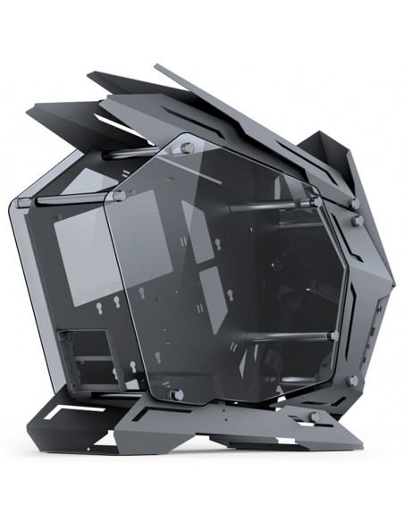Jonsbo MOD3 Mini Micro-ATX Tower Showcase, vidrio templado - gris casemod.es