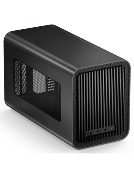 Jonsbo V11 Negro, caja mini-ITX, PCI-E 4.0 - negro casemod.es