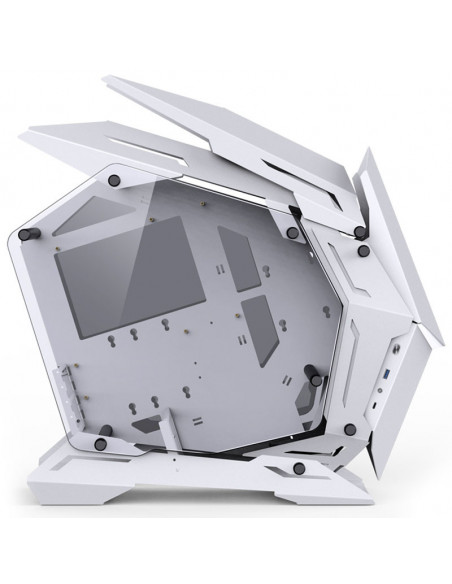 Jonsbo MOD3 Mini Micro-ATX Tower Showcase, vidrio templado - blanco casemod.es