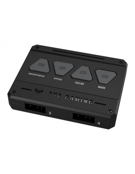 Asus Paquete de 3 ventiladores TUF Gaming TF120 ARGB con controlador RGB - 120 mm, negro casemod.es