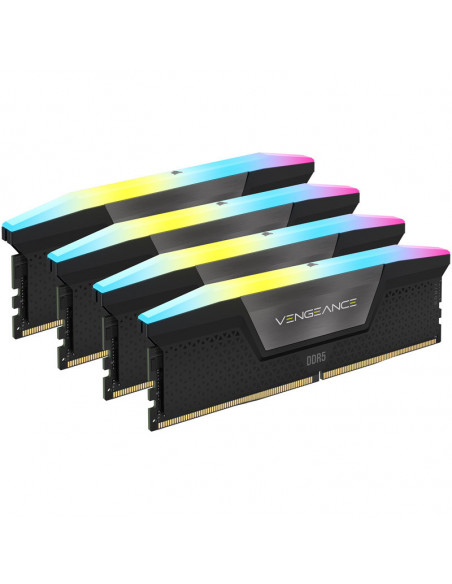 Corsair Vengeance RGB, DDR5-6600, XMP 3.0, CL32 - Kit cuádruple de 64 GB, negro casemod.es