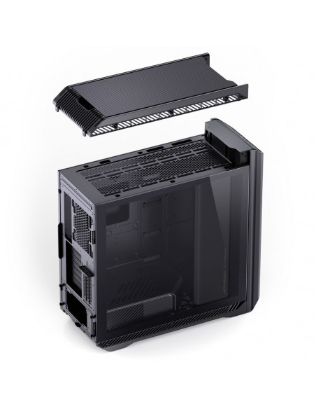 Jonsbo Caja D500 E-ATX, vidrio templado - negro casemod.es