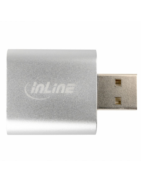 InLine Tarjeta de sonido de audio USB casemod.es