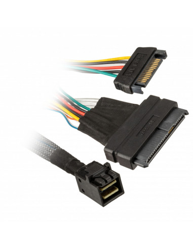 InLine Cable de conexión U.2, SSD U.2 a SFF-8643, SATA - 0,5m casemod.es
