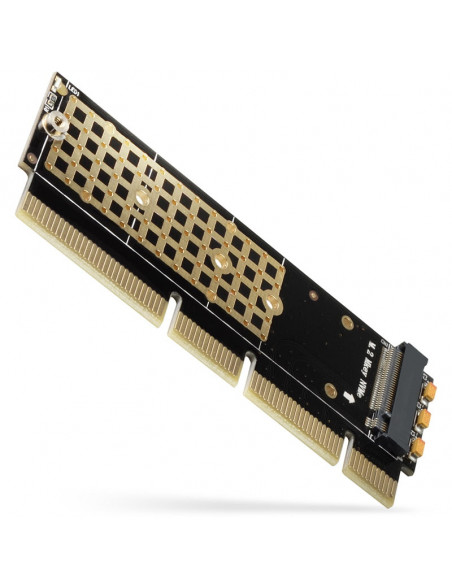 AXAGÓN PCEM2-1U PCI-E 3.0 16x - SSD M.2 NVMe, SSD de 80 mm, perfil bajo 1U casemod.es