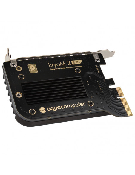 Aqua computer kryoM.2 evo PCIe 3.0/4.0 x4 para M.2 NGFF PCIe SSD casemod.es