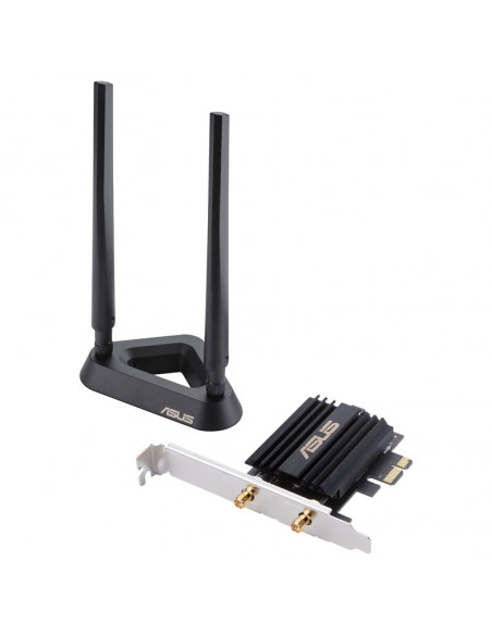 Asus Adaptador LAN inalámbrico PCE-AX58BT BT 5.0, WLAN de 2,4 GHz/5 GHz - PCIe x1 casemod.es