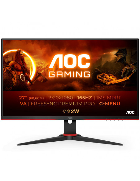 AOC Gaming 27G2SAE/BK, 68,6 cm (27 Zoll), 165Hz, FreeSync, VA - DP, 2xHDMI, VGA - casemod.es