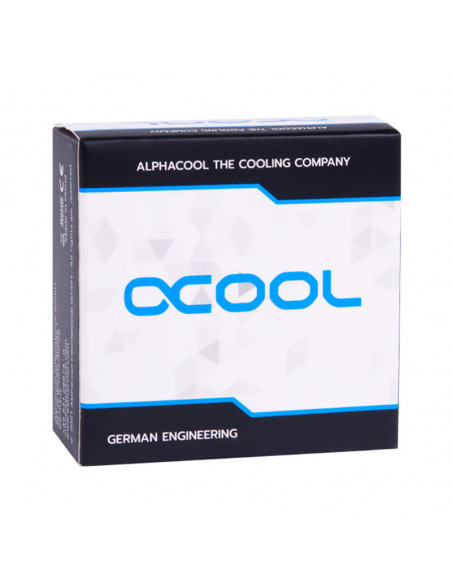 Alphacool ES D-Plug 25,5-40,5 mm, G1/4 AG a G1/4 AG - cromo casemod.es