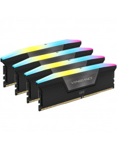 Corsair Vengeance RGB, DDR5-6200, XMP 3.0, CL32 - Kit cuádruple de 64 GB, negro casemod.es