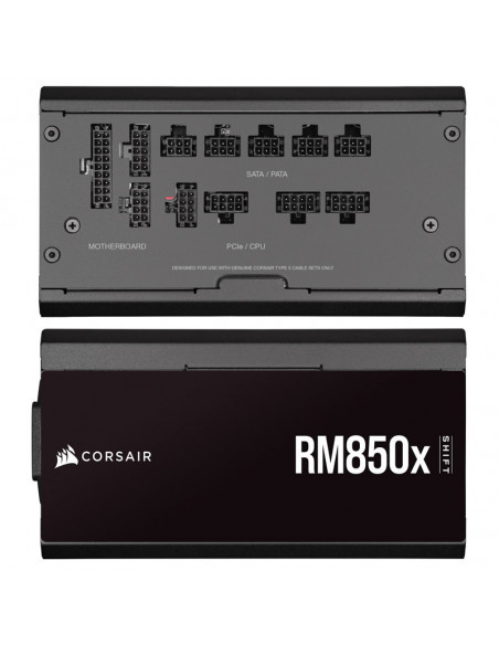 Corsair RMx Shift Series RM850x 80 PLUS Gold, ATX 3.0, PCIe 5.0 - 850 W, negro casemod.es