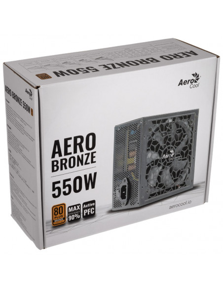 Aerocool Aero Bronze 550W 80 PLUS Bronze - 550 vatios