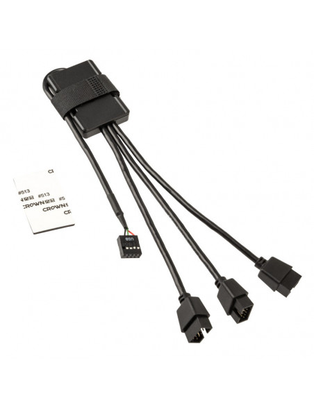 Lian li PW-U2HB Convertidor USB 1 USB a 3 USB casemod.es