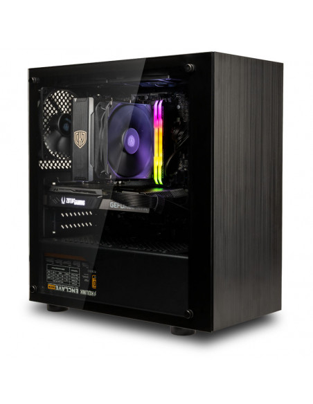 PC CASE Gaming Black Bullet, AMD Ryzen 7 5700X, RTX 3070 - casemod.es