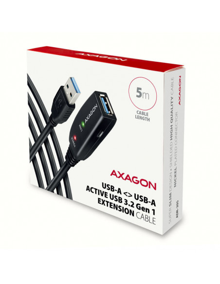 AXAGON ADR-305 USB 3.2 Gen 1, activo - 5m casemod.es