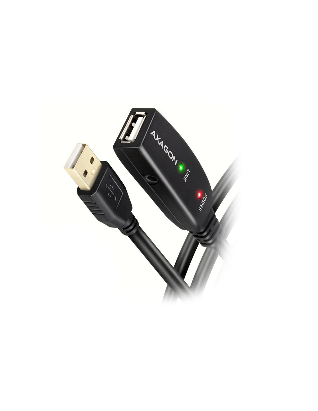 AXAGÓN ADR-220 cable alargador USB 2.0 activo, USB-A macho/hembra - 20m