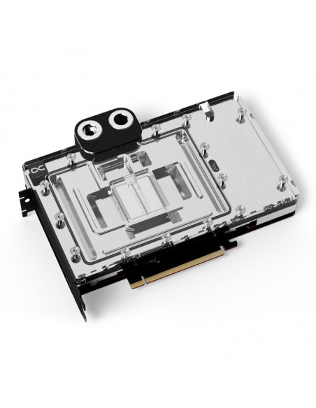 Alphacool Core RTX 4090 FE con placa trasera - Acrílico + Níquel casemod.es